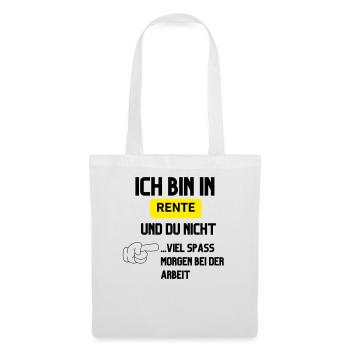 I'm retired - Tote Bag - white - Front