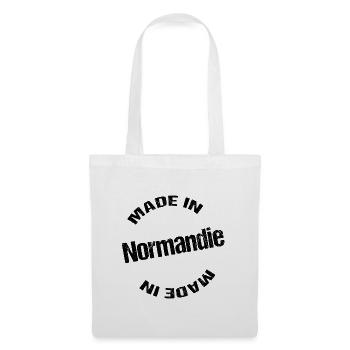 Made in normandie - Stoffbeutel - Weiß - Vorne