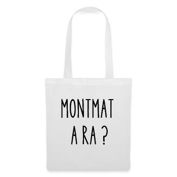 montma a ra - Sac en tissu - blanc - Devant