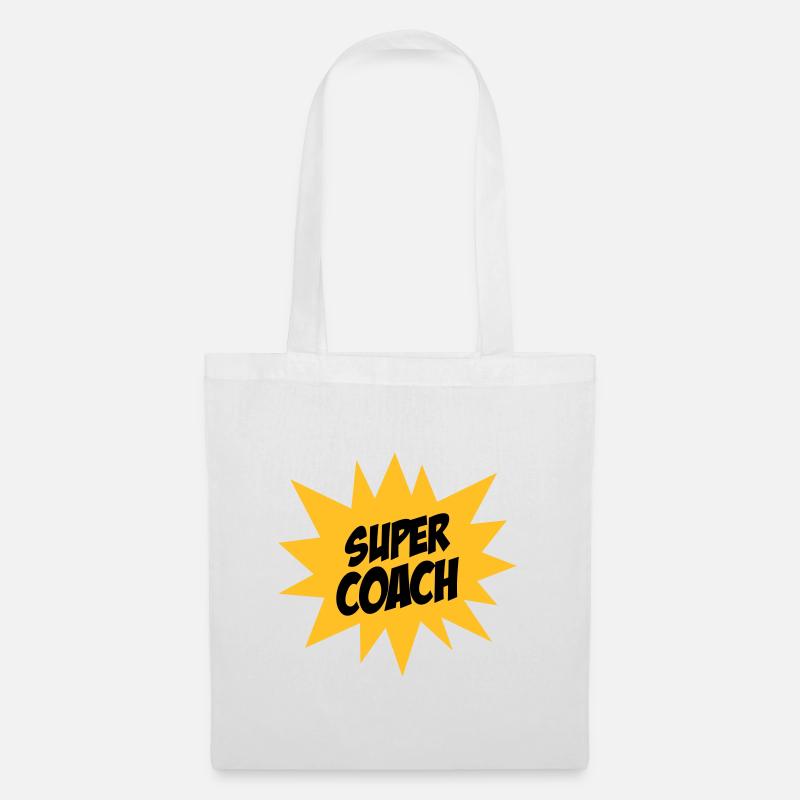 Super Coach - Sac en tissu - blanc