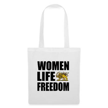 Women life freedom - Stoffbeutel - Weiß - Vorne