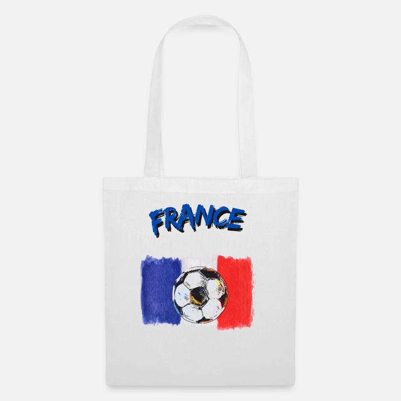 France 1 - Stoffbeutel - Weiß