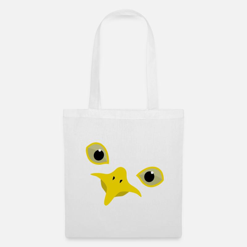 Möwe - Stoffbeutel - Weiß