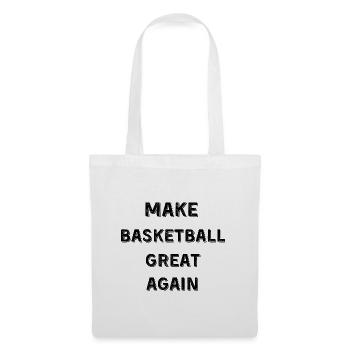Gift basketball basketball funny sport passion - Tote Bag - white - Front