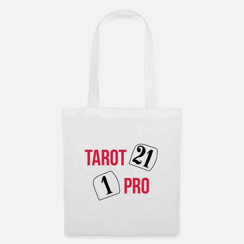 Tarot Pro - Sac en tissu - blanc