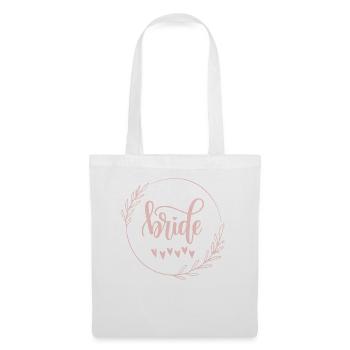 bride - Stoffbeutel - Weiß - Vorne
