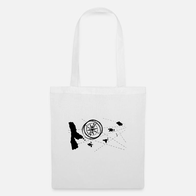 compass - Sac en tissu - blanc