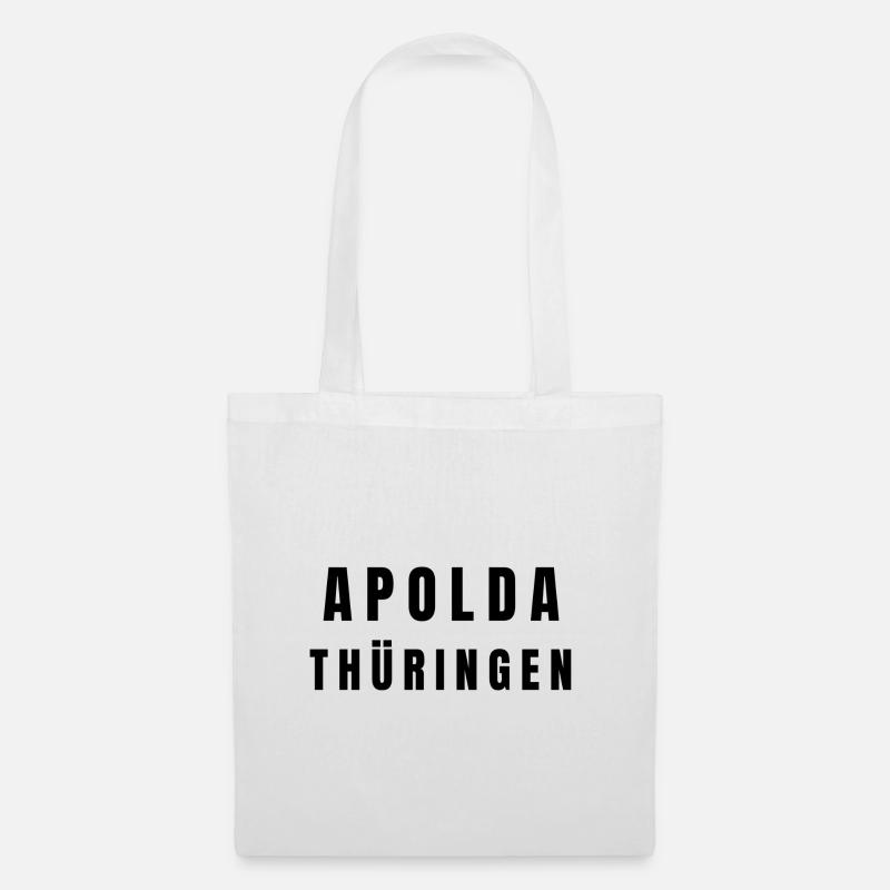 Apolda Thüringen - Stoffbeutel - Weiß