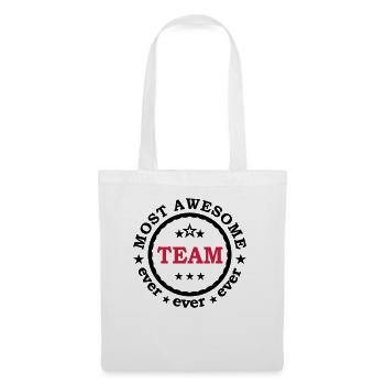 Most awesome Team ever - Sports Family - Tote Bag - white - Front