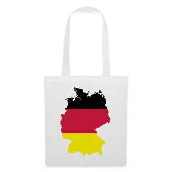 Deutschland - Stoffbeutel - Weiß - Vorne