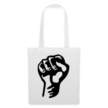 poing - Sac en tissu - blanc - Devant