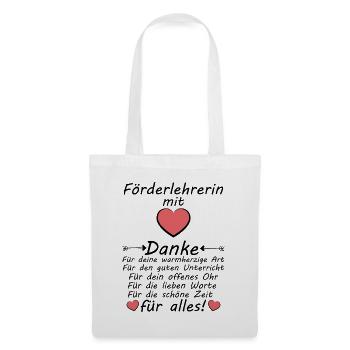 Remedial teacher Saying thank you as a farewell - Tote Bag - white - Front
