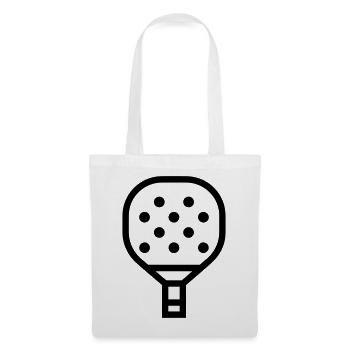Padel - Stoffbeutel - Weiß - Vorne