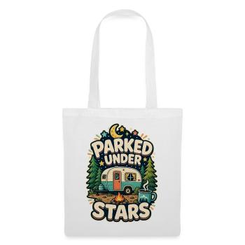 PARKED UNDER STARS - Tote Bag - white - Front