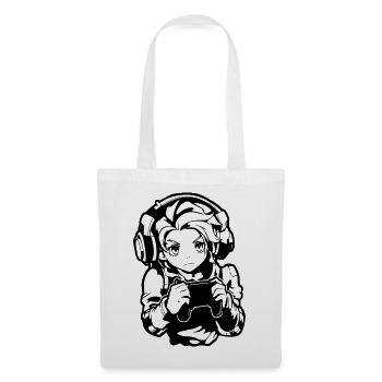 Gaming Boy Sketch - Tote Bag - white - Front
