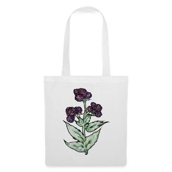Purple Bloom Botanicals - Stoffbeutel - Weiß - Vorne
