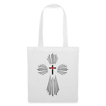 Heiliger Geist Kreuz - Stoffbeutel - Weiß - Vorne