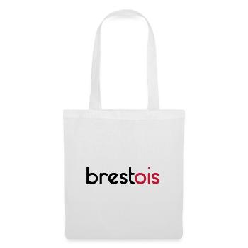 Brestois - Personnalisable - Sac en tissu - blanc - Devant