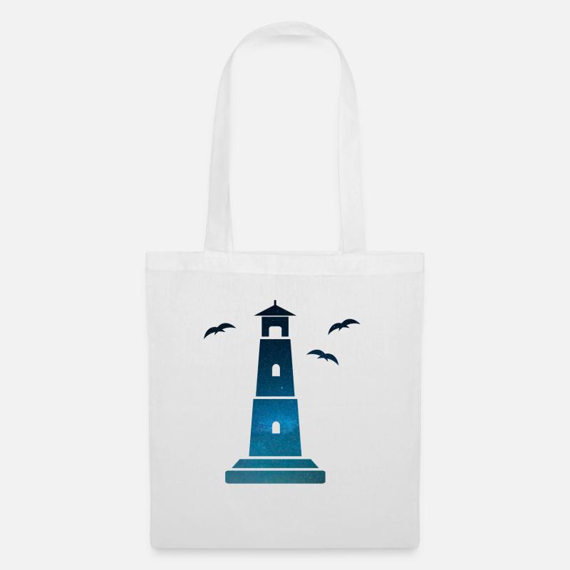 Lighthouse - Tote Bag - white