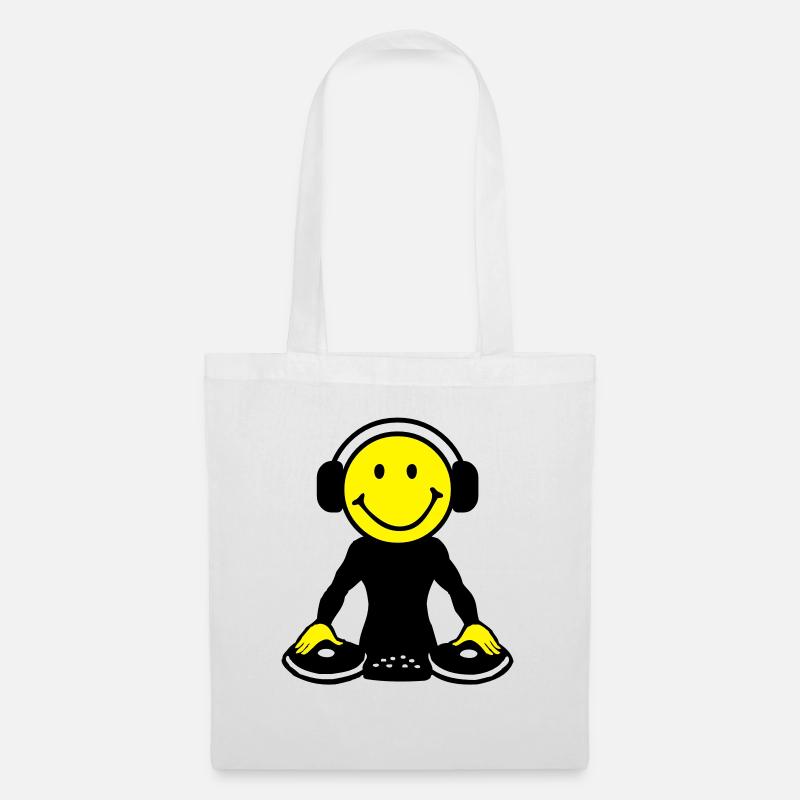 DJ - Tote Bag - white