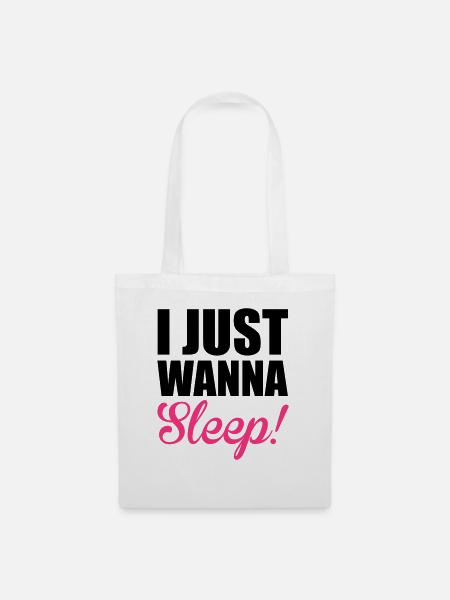 Sleep - Stoffbeutel - Weiß