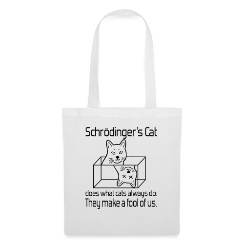Schrödingers Katze - Stoffbeutel