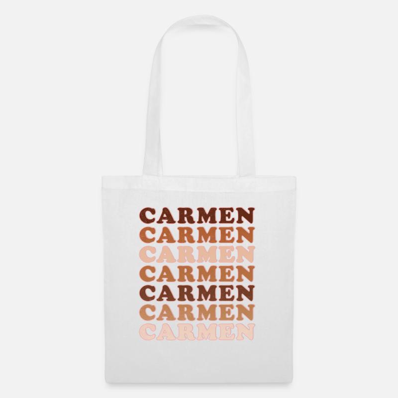 Carmen - Stoffbeutel - Weiß