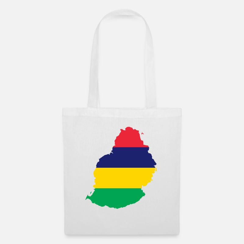 Mauritius - Stoffbeutel - Weiß