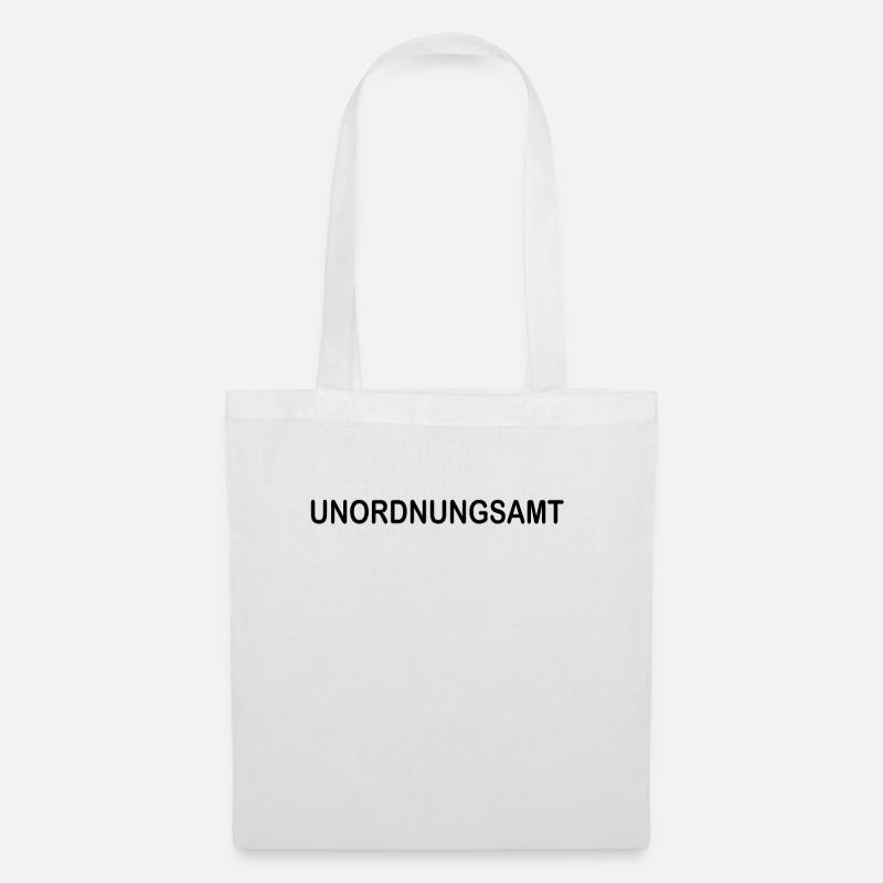 Unordnungsamt - Stoffbeutel - Weiß