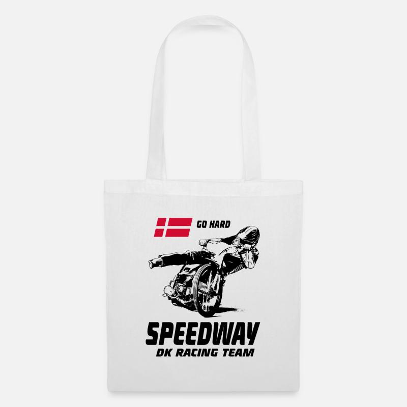 Speedway - Motorcycle Speedway - Stoffbeutel - Weiß