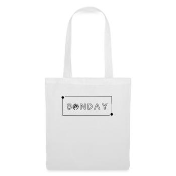 Sonday and lovelyday - Stoffbeutel - Weiß - Vorne