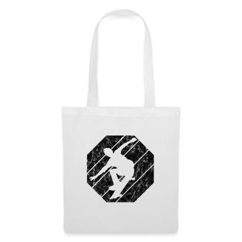 Skateboarder Skateboard Skater Skate Skateing - Sac en tissu - blanc - Devant