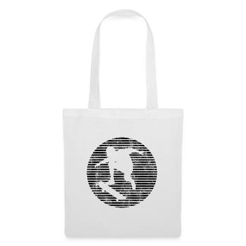 Skateboarder Skateboard Skater Skate Skateing - Sac en tissu - blanc - Devant