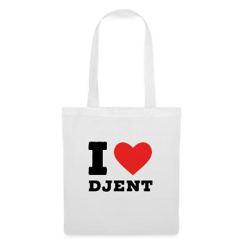 I love djent - Tote Bag - white - Front