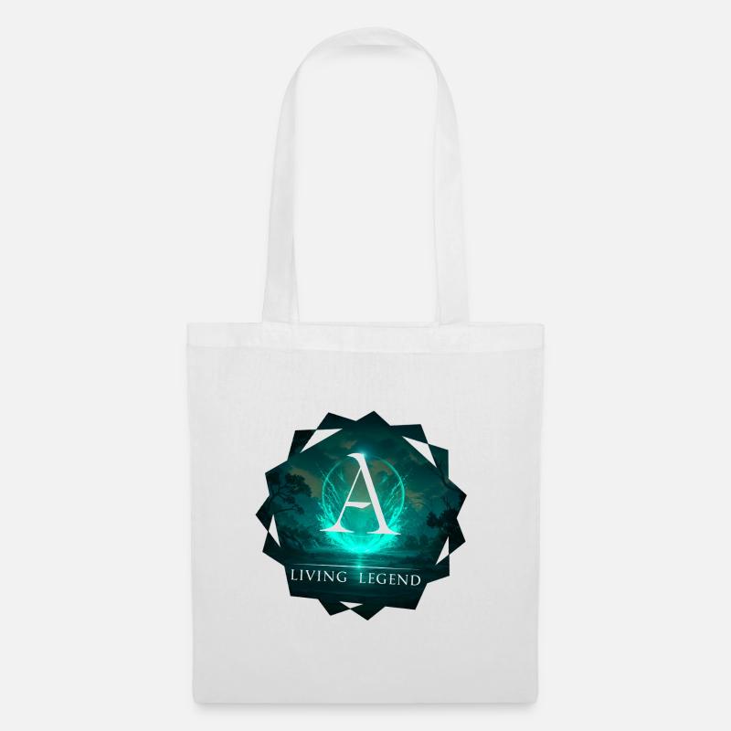 Mythologisches Apsilon Design - Stoffbeutel - Weiß