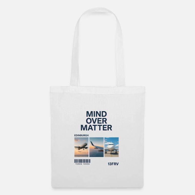 Mind Over Matter: Edinburgh Triptych - Tote Bag - white