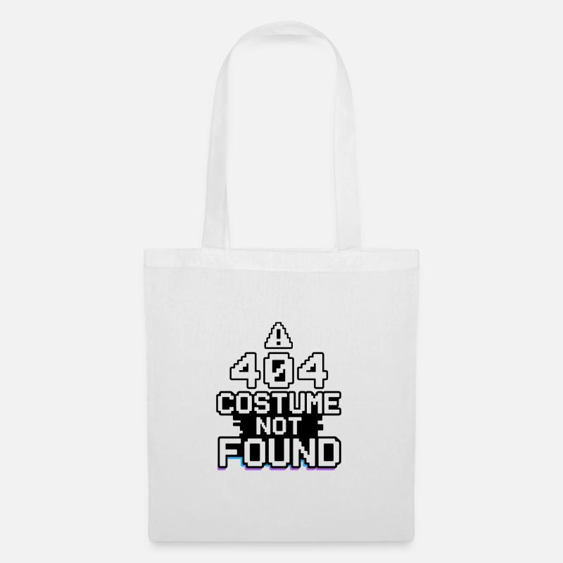 404 Costume Not Found - Stoffbeutel - Weiß
