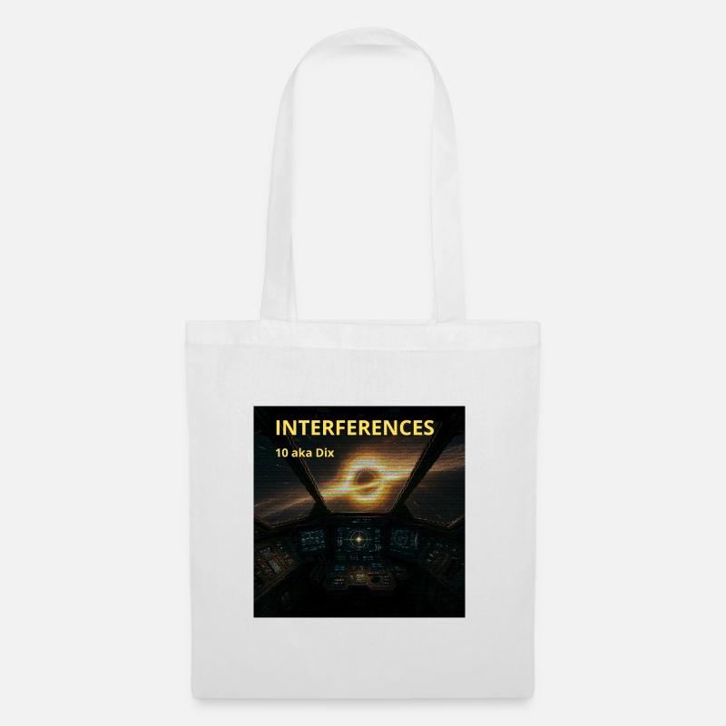 Nebula Cockpit Interference - Tote Bag - white