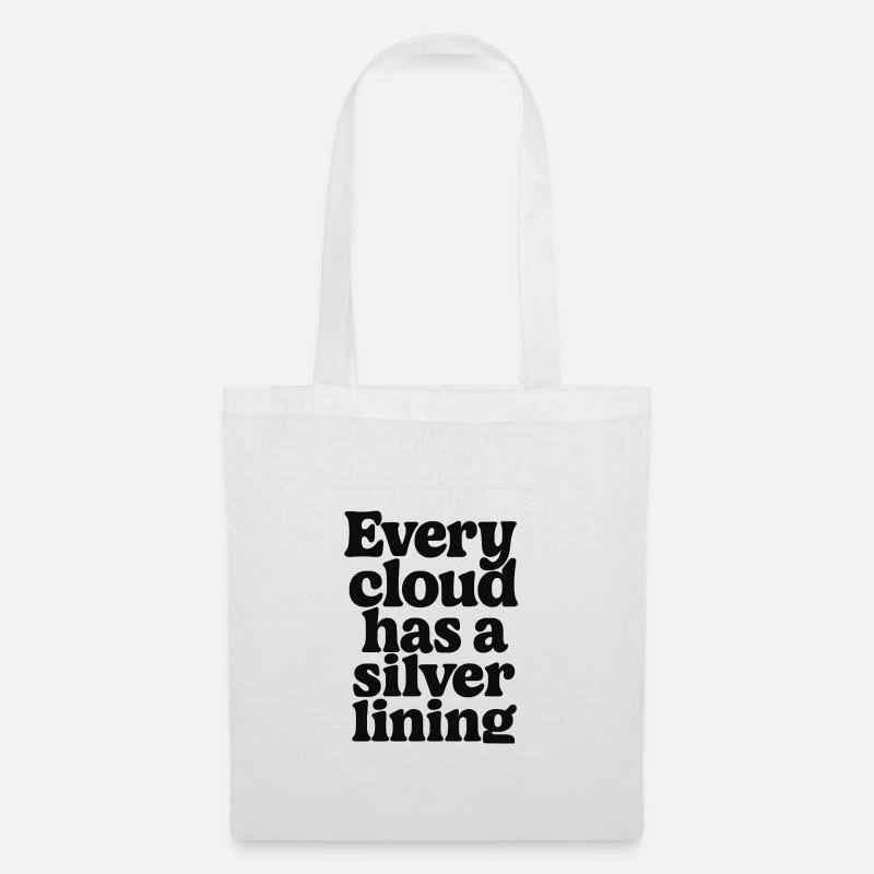 There is no evil that does not come from good - Tote Bag - white
