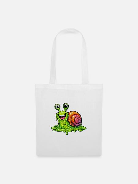 You make me slime - Stoffbeutel - Weiß