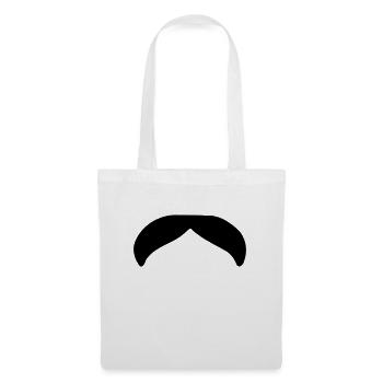 Beard moustache moustache mustache 1c. - Tote Bag - white - Front