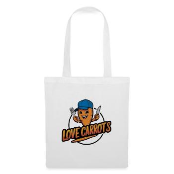 I love carrots, carrots, funny carrots - Tote Bag - white - Front