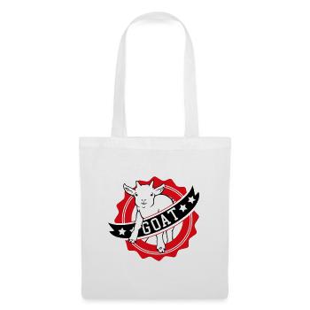 GOAT greatest goat - Tote Bag - white - Front
