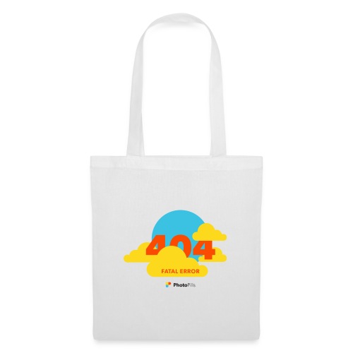 404 Fatal Error Moon Not Found - Tote Bag