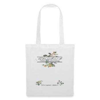 85th Birthday Man and Woman Guestbook - Tote Bag - white - Front