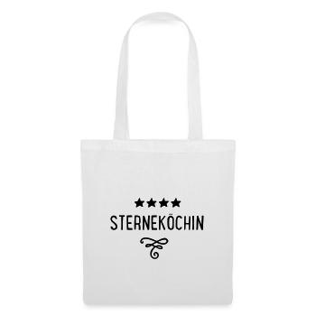 sterneköchin - Stoffbeutel - Weiß - Vorne