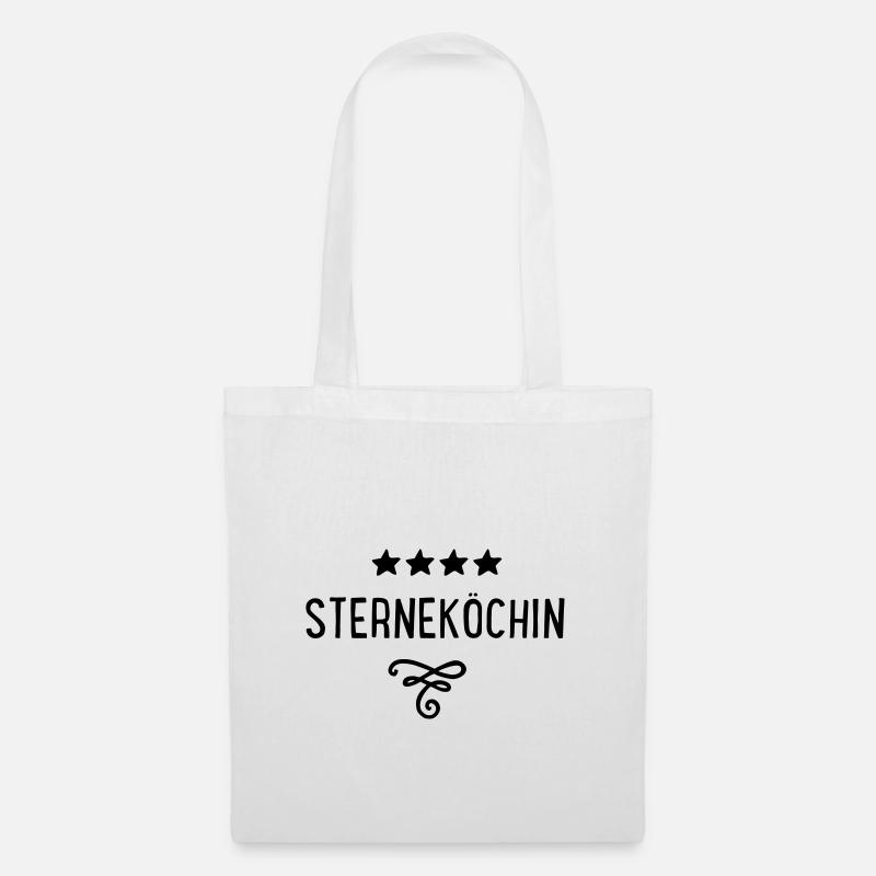 sterneköchin - Stoffbeutel - Weiß