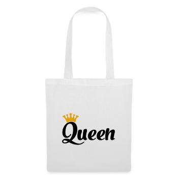 queen - Tote Bag - white - Front