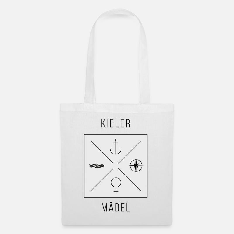 Kieler Maedel - Stoffbeutel - Weiß