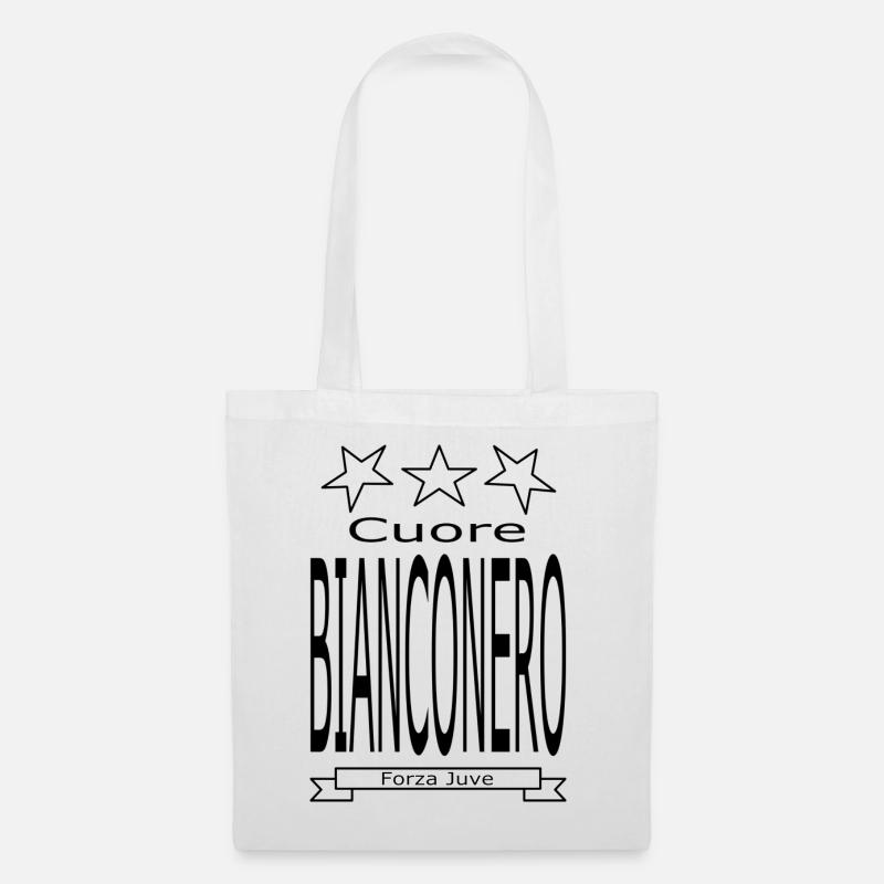 Forza juve - Stoffbeutel - Weiß